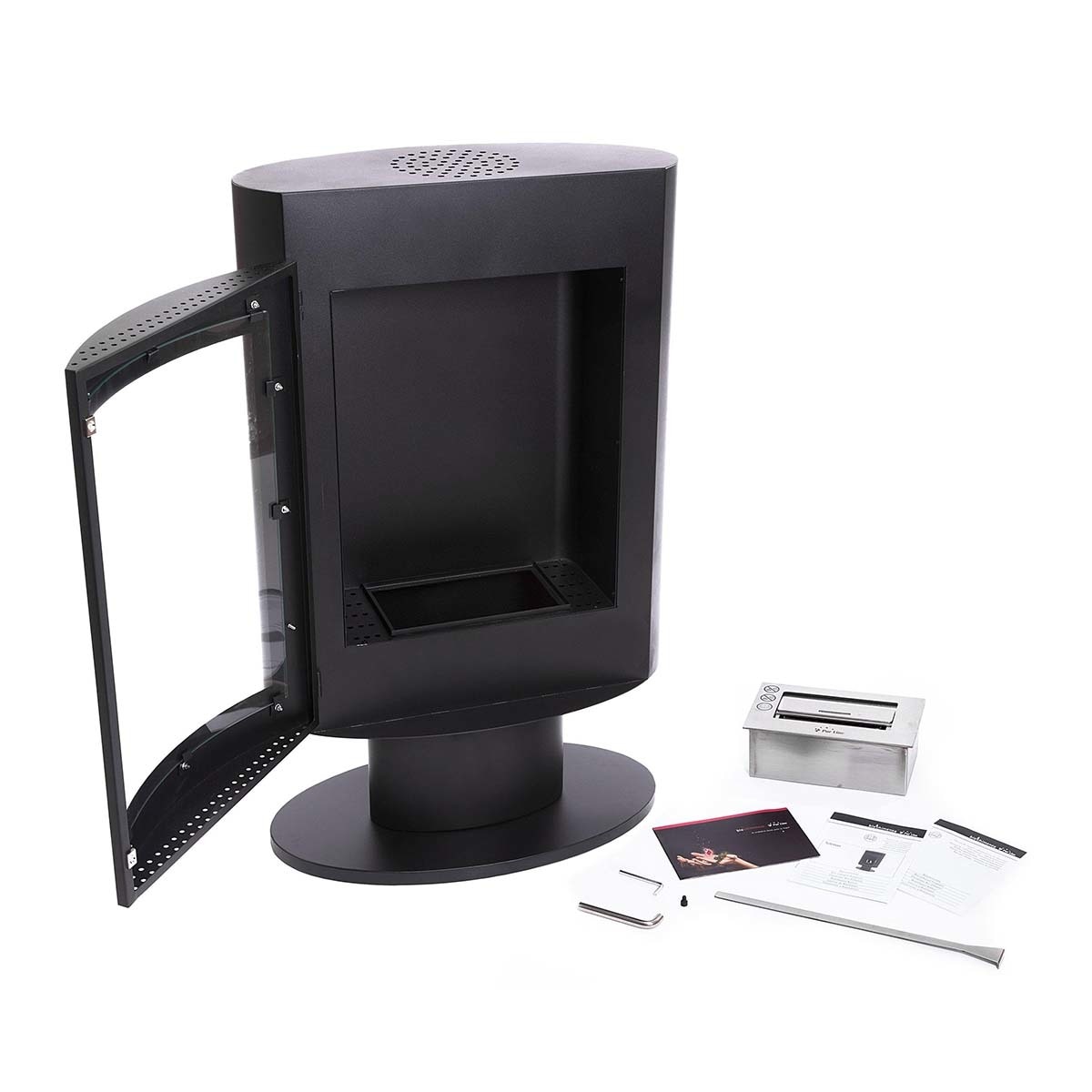 Estufa Bioetanol 3 kW Silenus B 2 l Negro-4