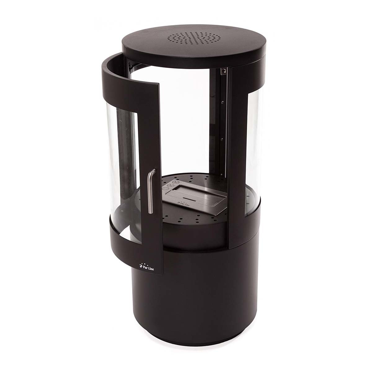Estufa Bioetanol 3 kW Bestfire View 2 l Negro-2