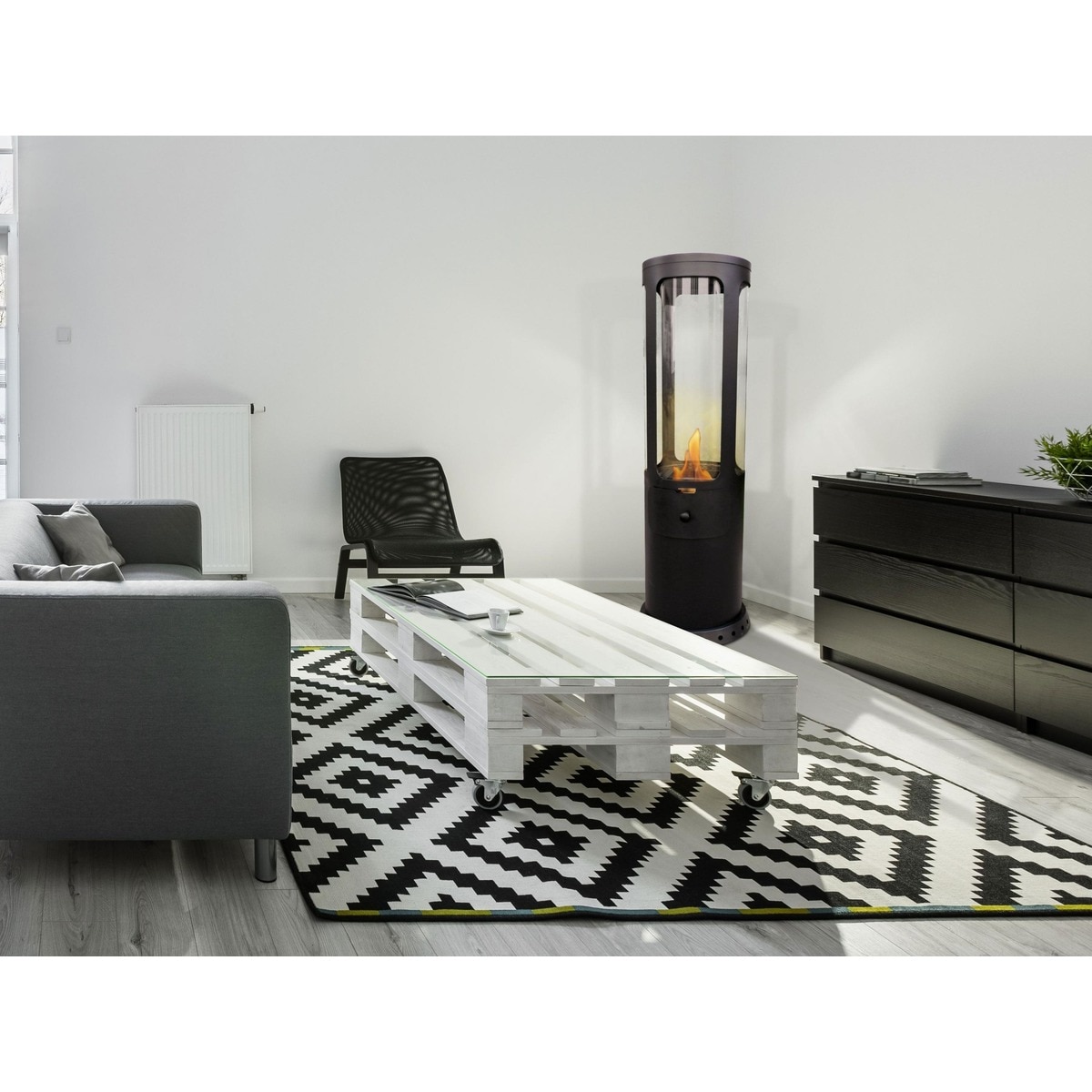 Estufa Bioetanol 3 kW Bestfire Classic 1,5 l Negro-6