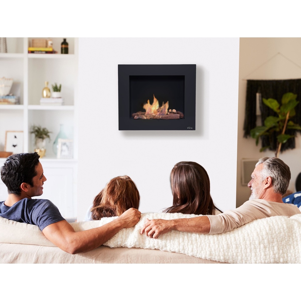 Chimenea Bioetanol 1,5 kW Bestbio con Regulador de Llama 1,2 l Negro-6