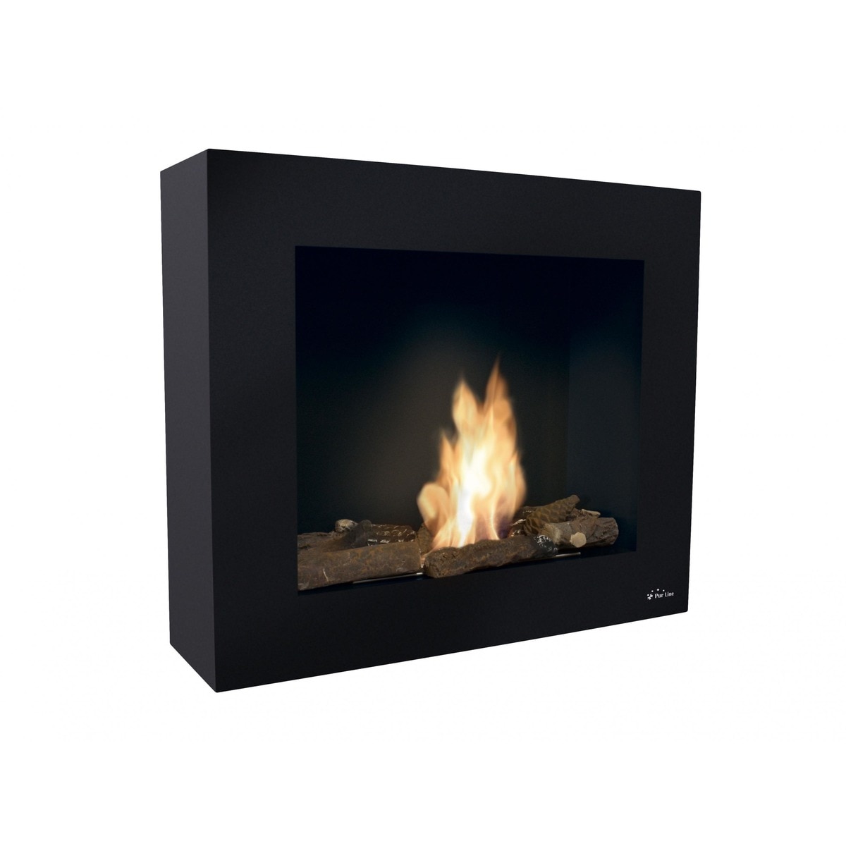 Chimenea Bioetanol 1,5 kW Bestbio con Regulador de Llama 1,2 l Negro-2