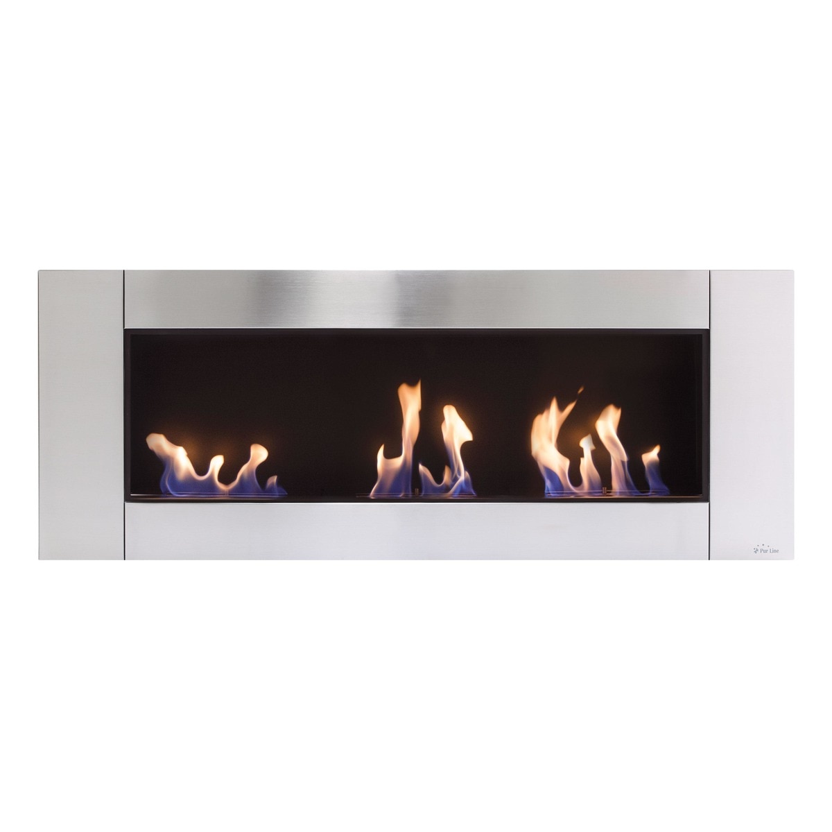 Chimenea Bioetanol 6 kW Zeus Triple Llama 3,6 l Gris-2