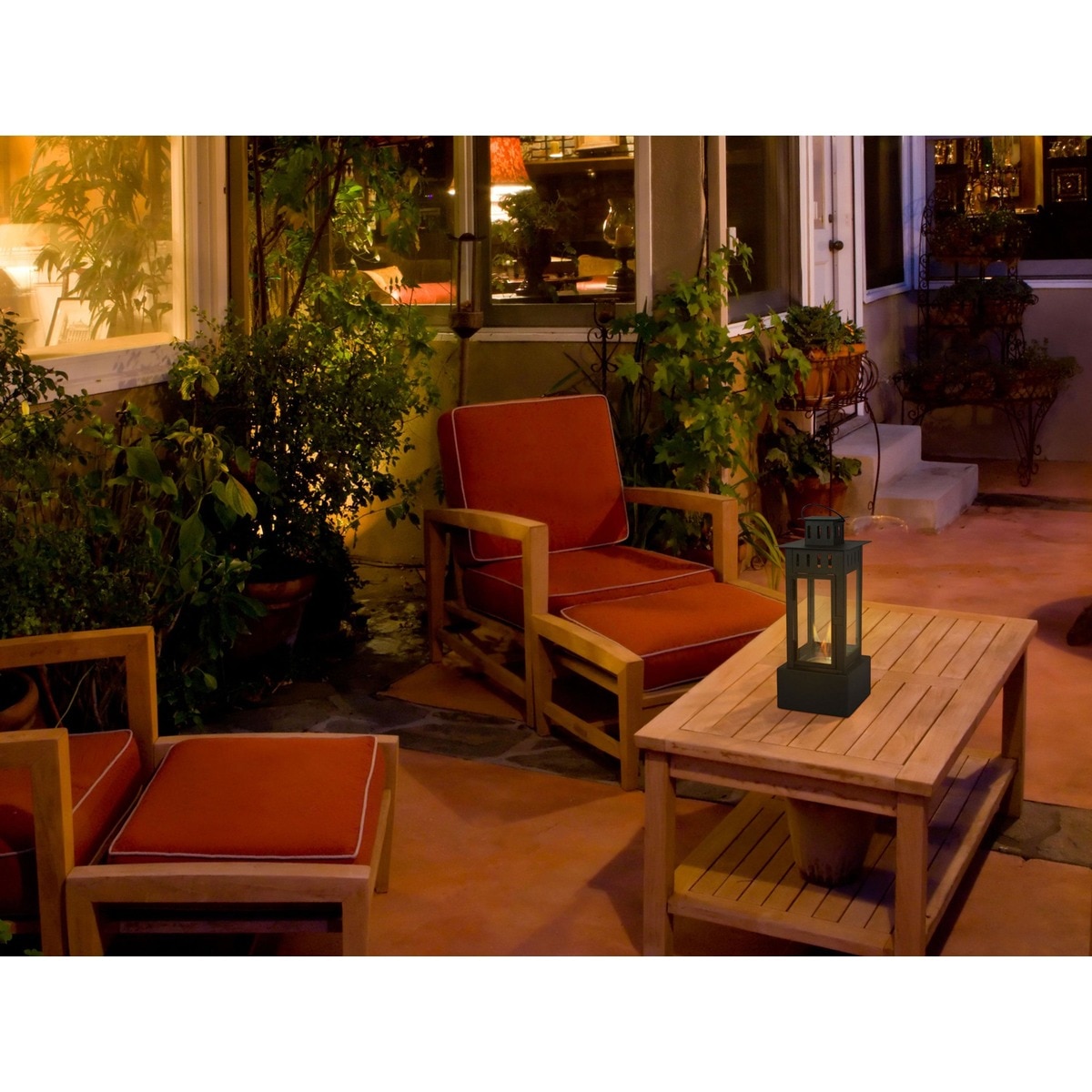 Chimenea Bioetanol de Sobremesa 1 kW Iris B 0,5 l Negro-8