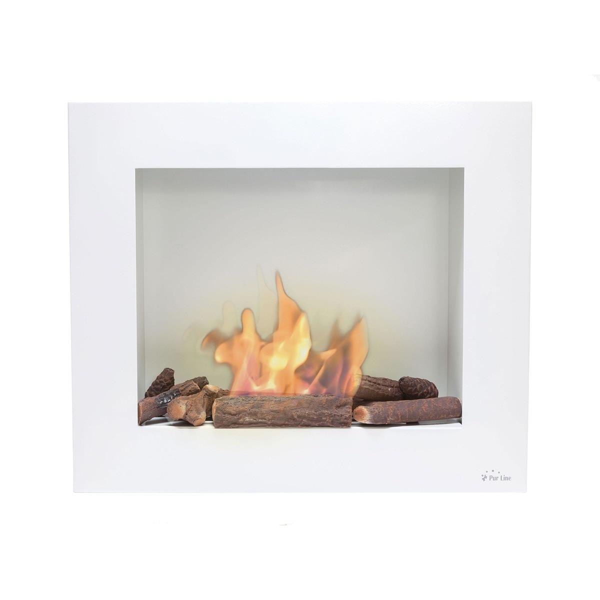 Chimenea Bioetanol 1,75 kW Bestbio con Regulador de Llama 1,2 l Blanco-2