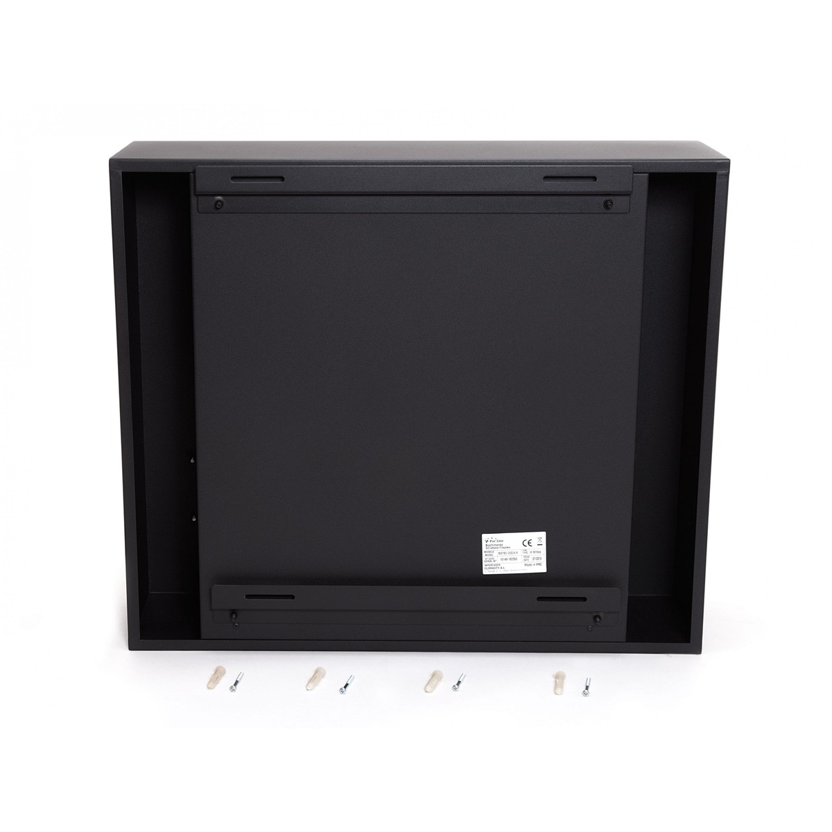 Chimenea Bioetanol 2 kW Bestbio Design con Regulador de Llama 1,2 l Negro-5