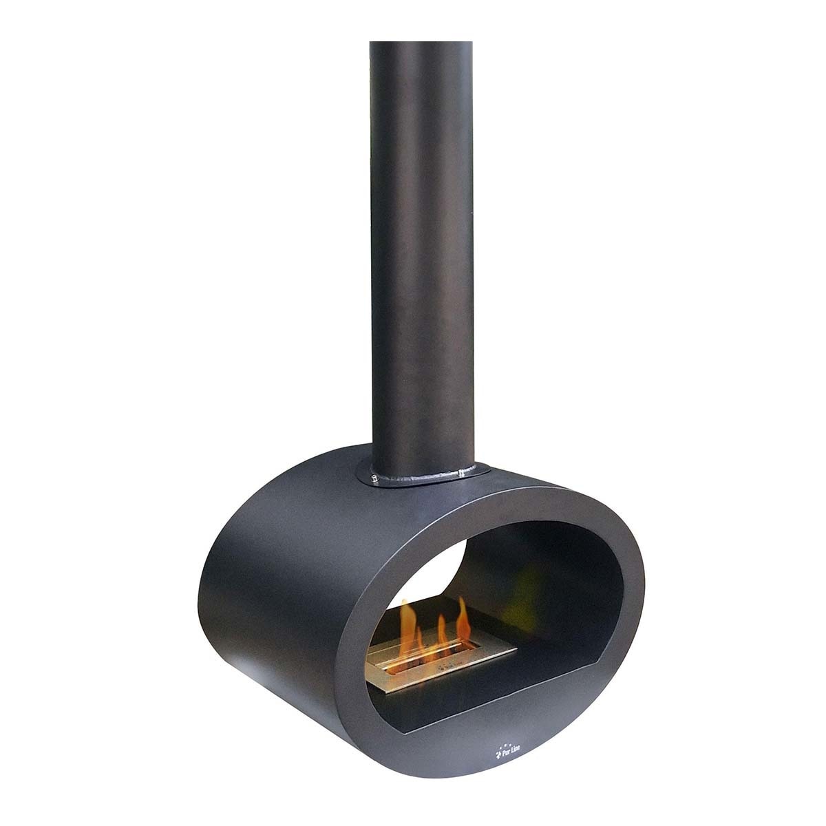 Chimenea Bioetanol de Techo 2 kW Syke 1,5 l Negro-4
