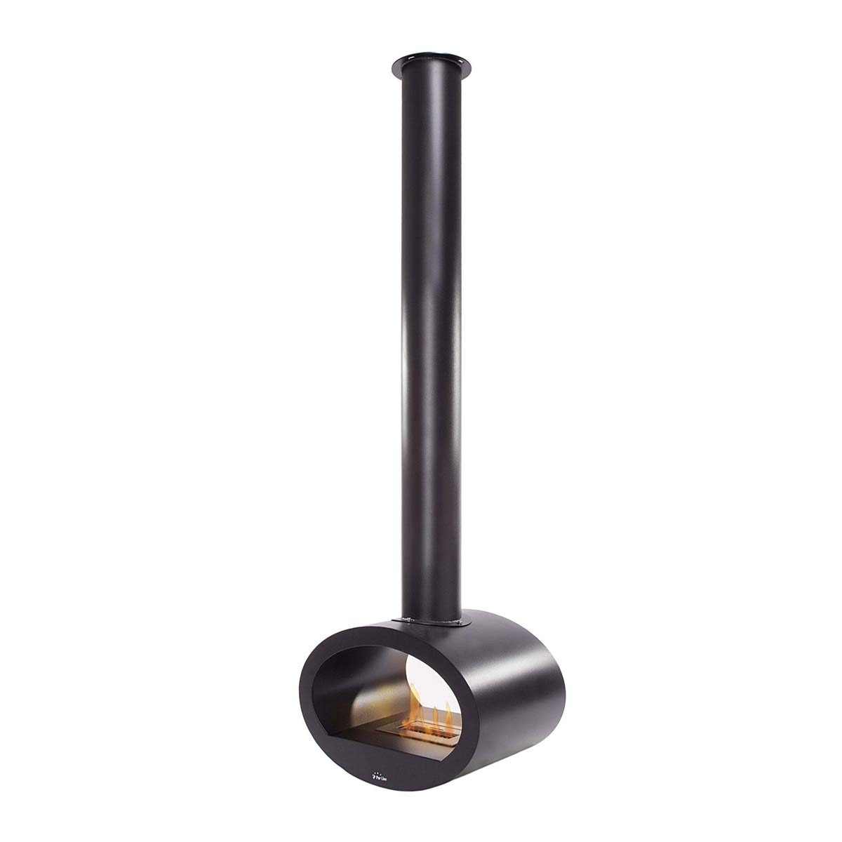 Chimenea Bioetanol de Techo 2 kW Syke 1,5 l Negro-3