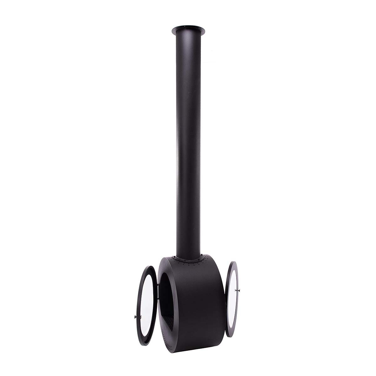Chimenea Bioetanol Techo 2,5 kW Syke Redonda 1 l Negro-3
