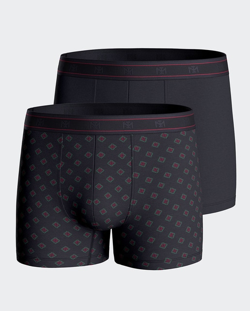 Imagen 0 de Bipack de bóxer de hombre de algodón y modal.