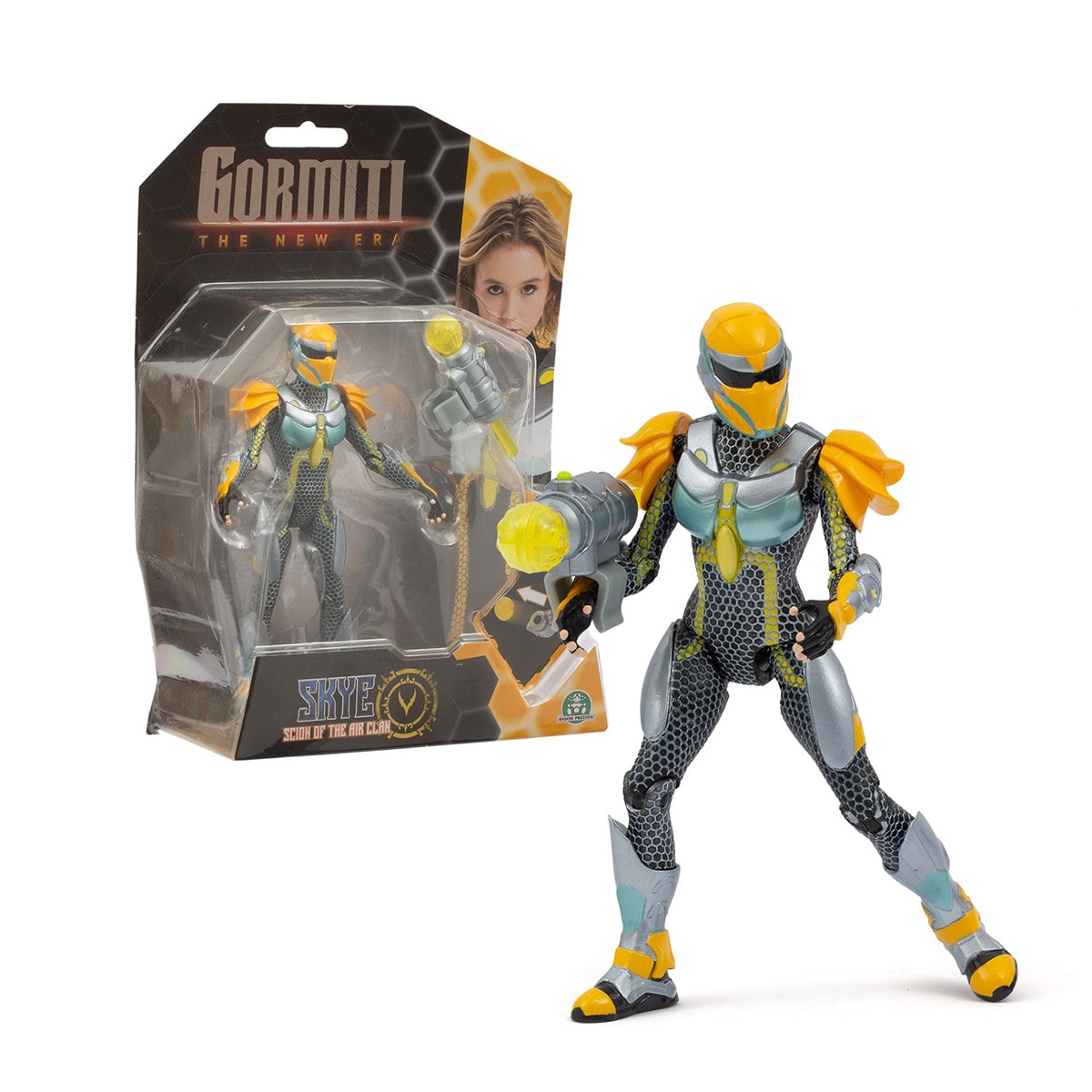 La Era De Los Heroes Figura Articulada Gormiti Scion Agua Carter