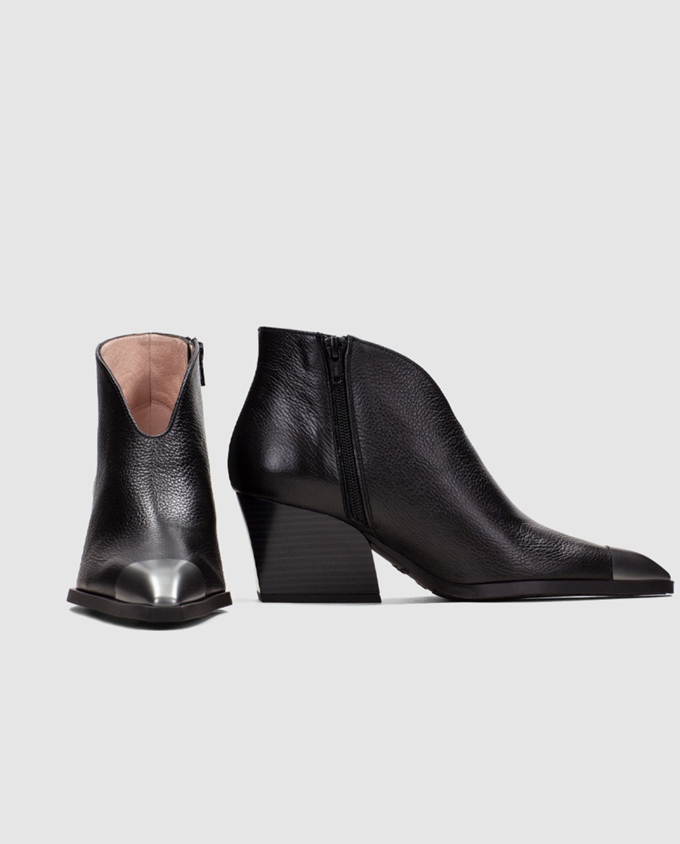 Botins com Biqueira Preto-4