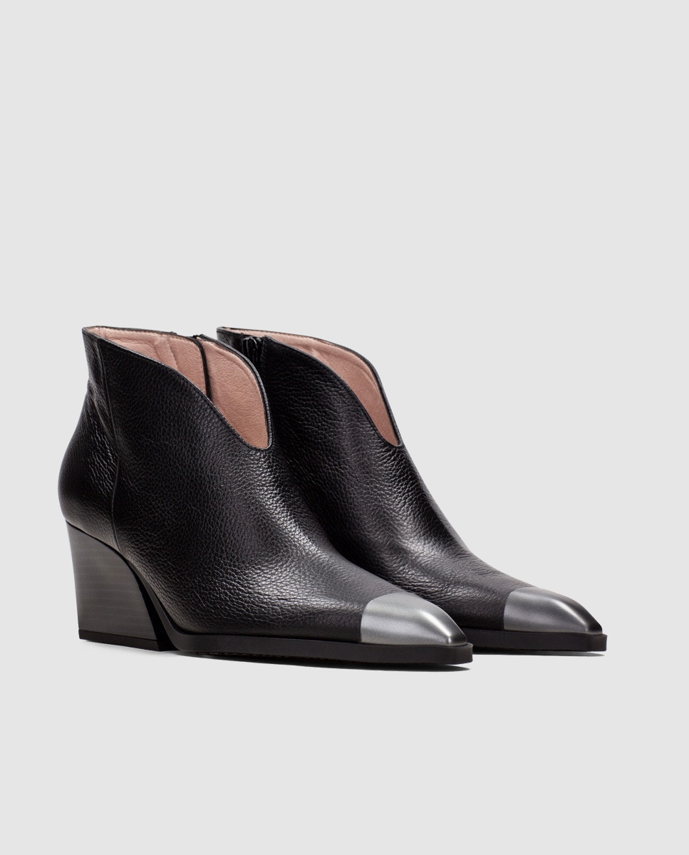 Botins com Biqueira Preto-2