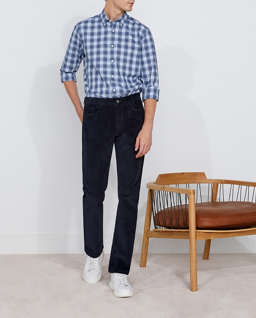 Imagen 0 de Pantalón de hombre cinco bolsillos fit clásico