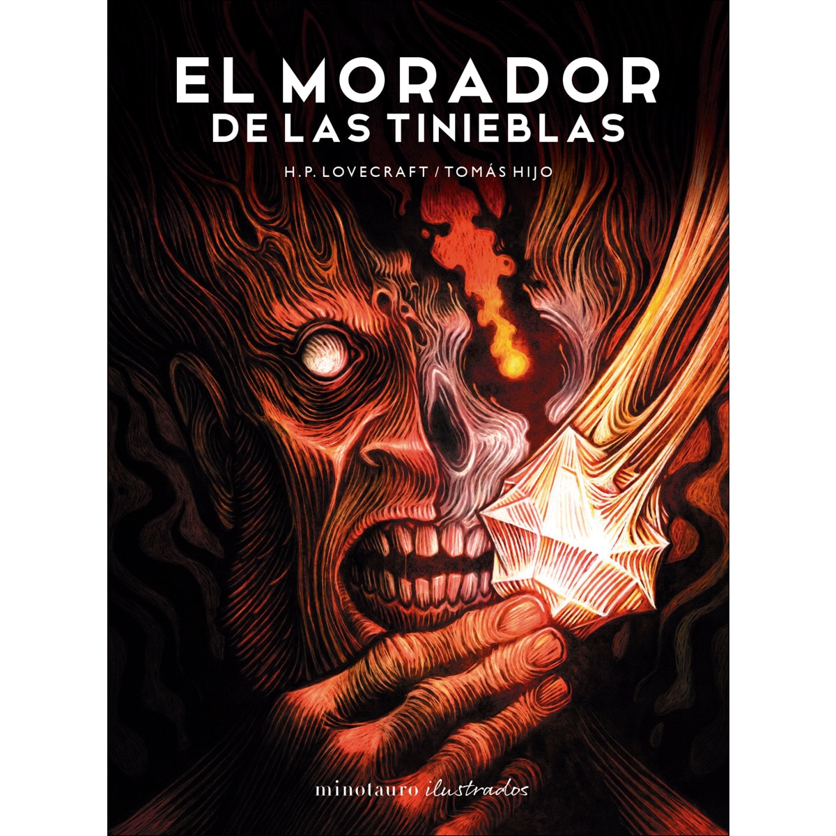 Imagem 0 de El morador de las tinieblas, de H.P. Lovecraft. Ilustrada por Tomás Hijo