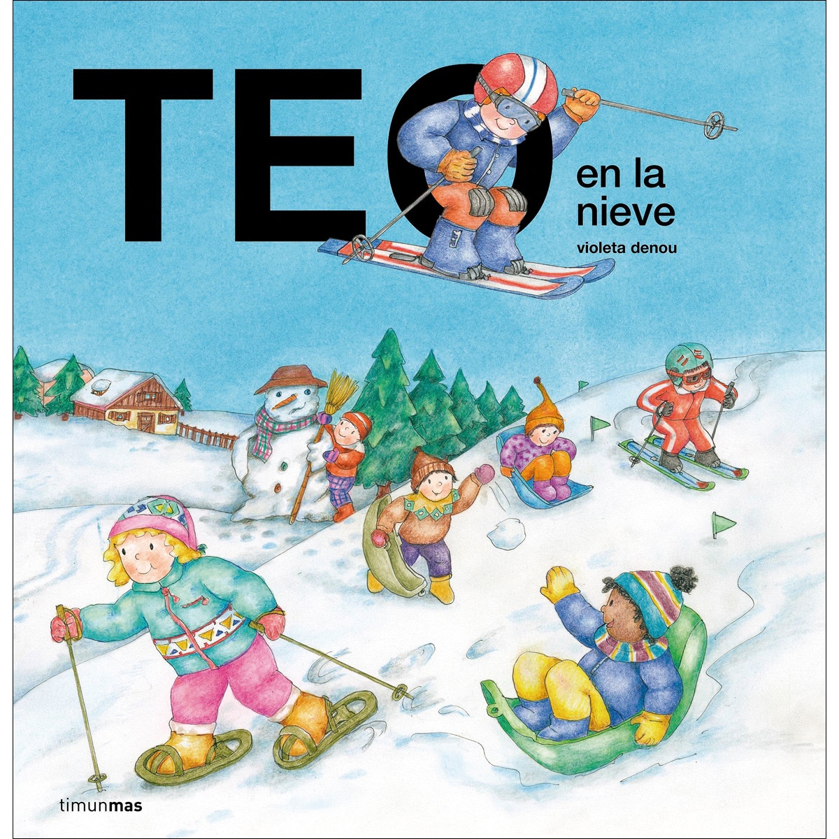 Teo en la nieve 1