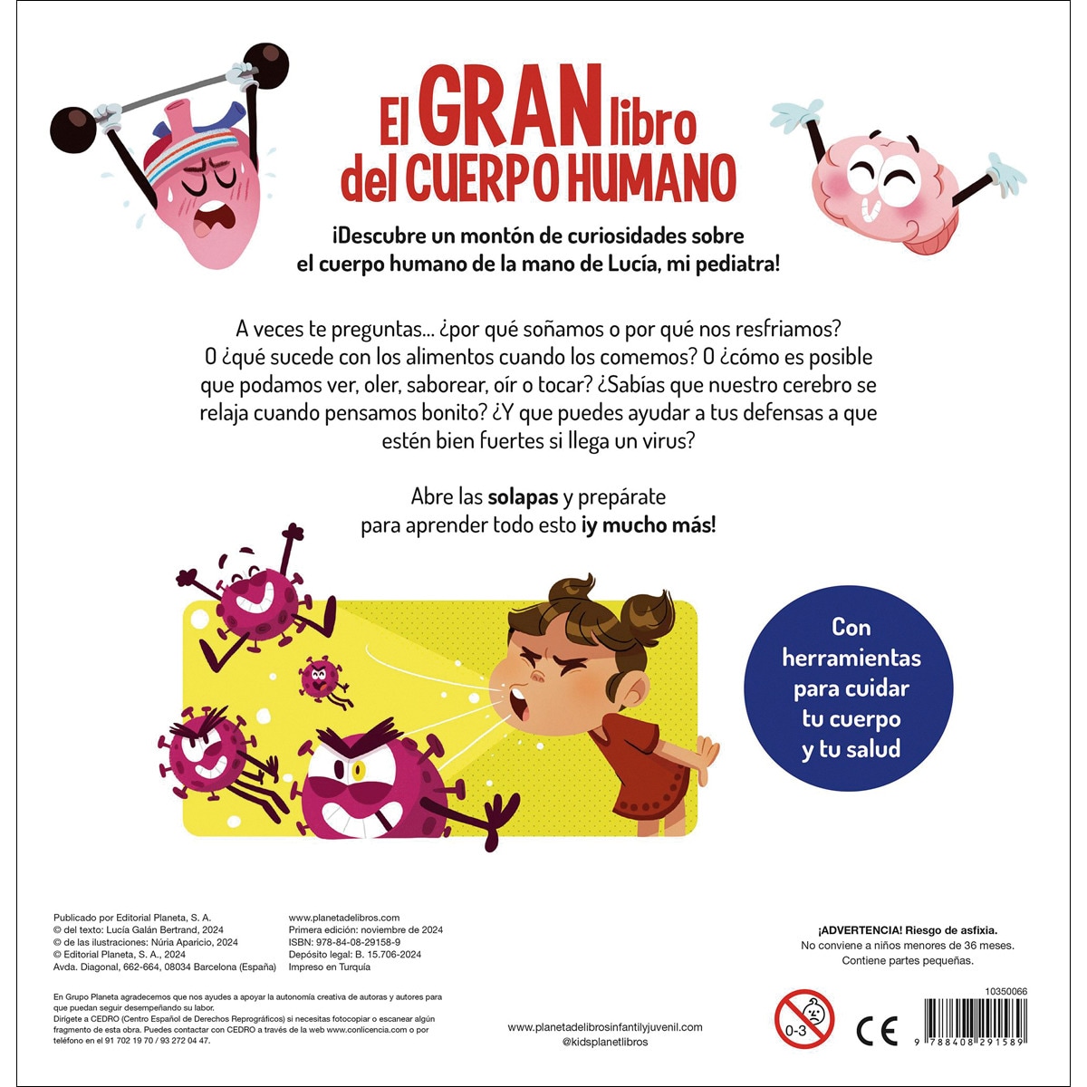 El gran libro del cuerpo humano: ¡Con solapas! 2