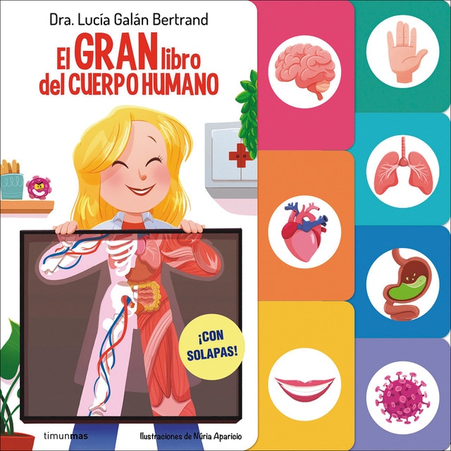 Imagen 0 de El gran libro del cuerpo humano: ¡Con solapas!