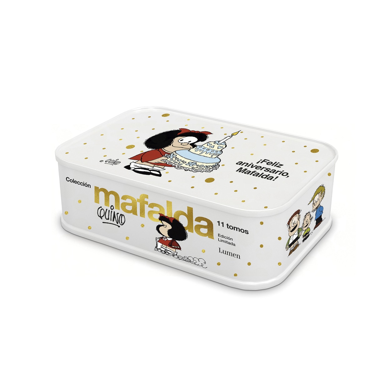 LATA MAFALDA: 11 TOMOS EN UNA LATA (EDIC (Tapa blanda Tapa blanda) 1