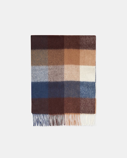 Imagen 0 de Bufanda de cuadros para hombre.