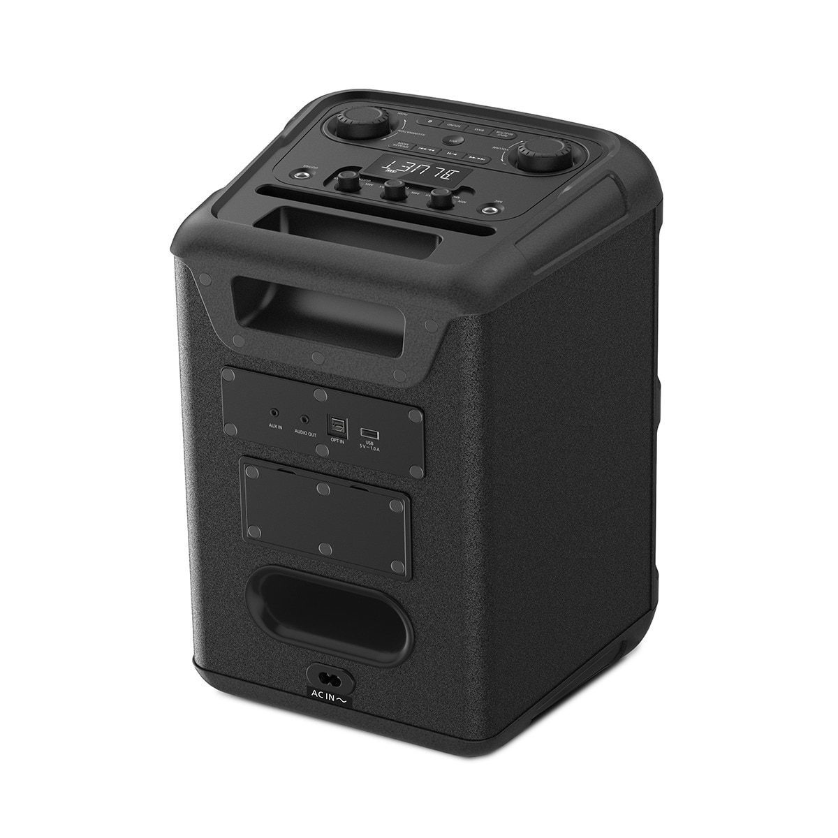 Altavoz portátil para fiestas Panasonic SC-BMAX5E-K, 75 W, Bluetooth, hasta 20 horas de autonomía Gris-8