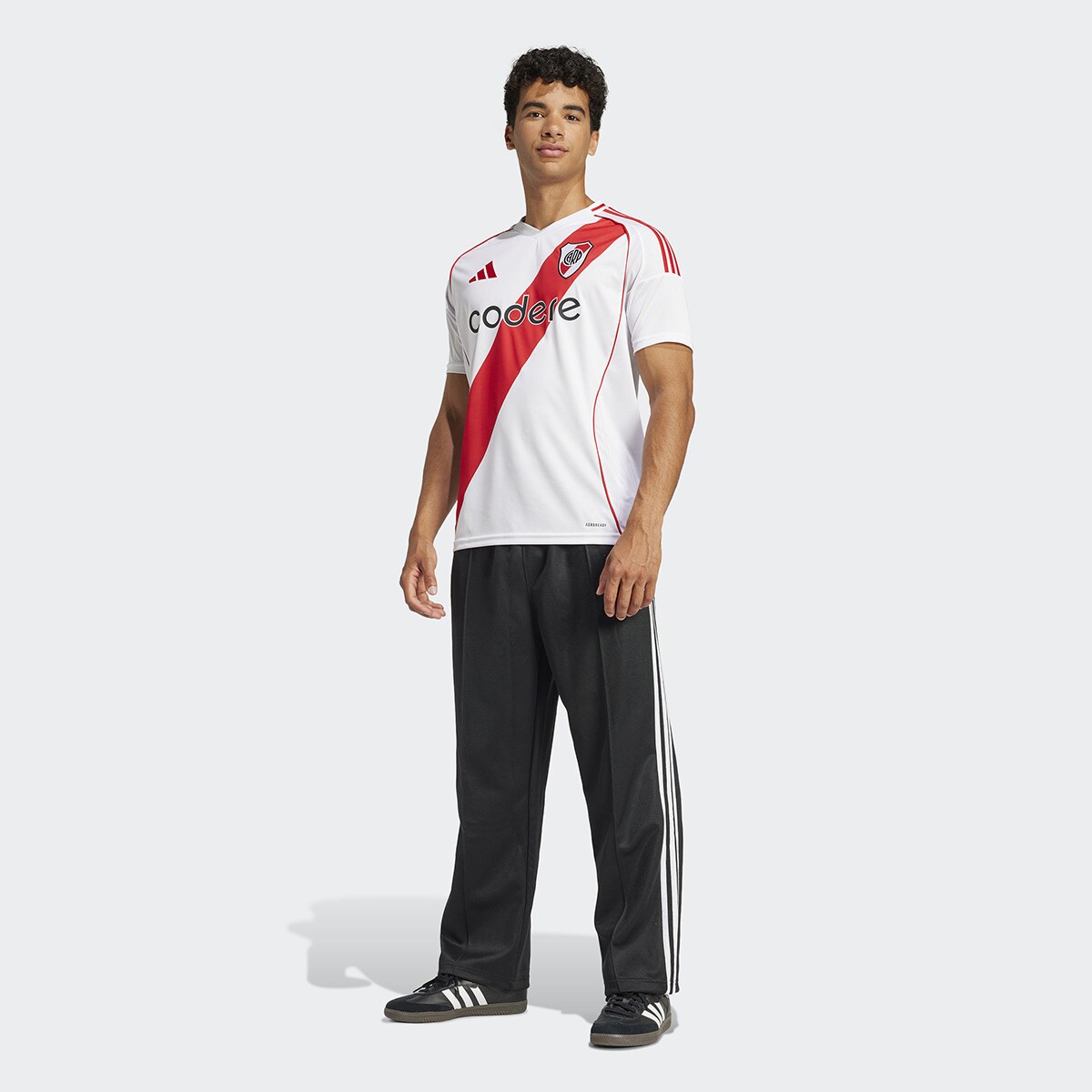 T-shirt de Homem 1.º Equipamento River Plate 2024-2025 Branco-5
