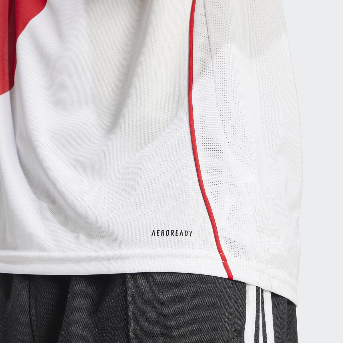 T-shirt de Homem 1.º Equipamento River Plate 2024-2025 Branco-3