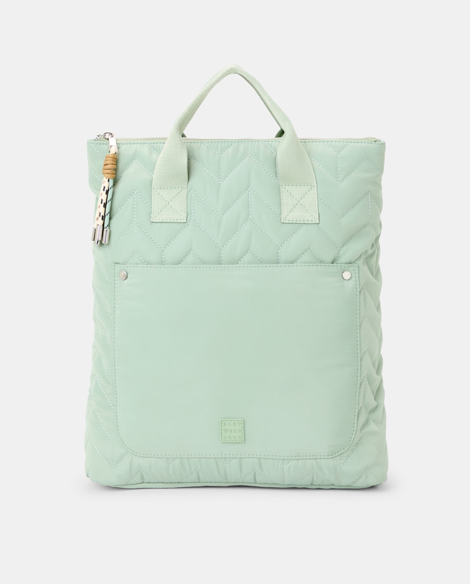 Mochila Acolchoada Verde-1