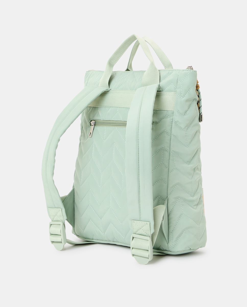 Mochila Acolchoada Verde-2