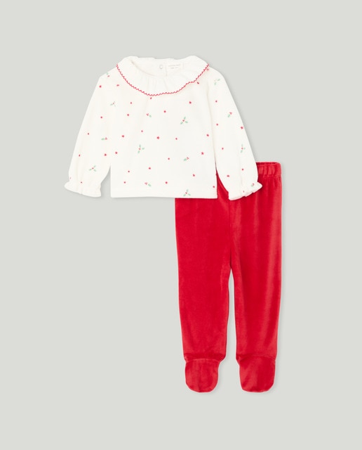 Imagen 0 de Pijama largo de bebé niña