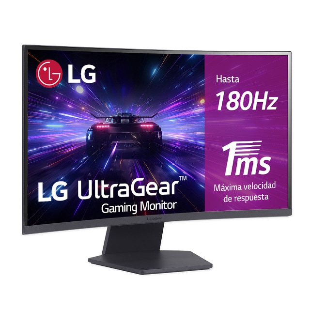 Imagen 0 de Monitor PC Gaming 68 cm (27") LG 27GS60QC-B, 180 Hz, QHD, HDR10, AMD FreeSync (Reacondicionado Grado A)