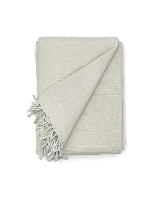 Imagen 0 de Plaid Foulard Multiusos Sofá y Cama Peñíscola crudo