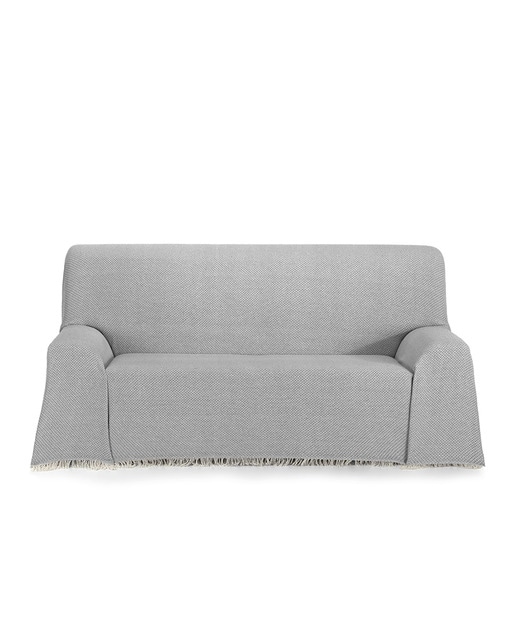 Imagen 0 de Plaid Foulard Multiusos Sofá y Cama Saona gris