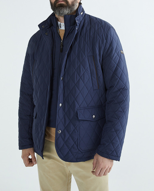 Imagen 0 de Chaqueta de hombre tallas grandes guateada de acolchado térmico tallas grandes