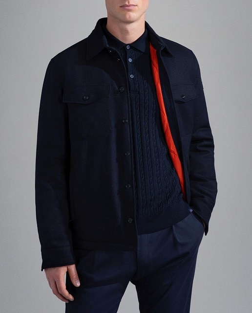 Imagen 0 de Sobrecamisa de hombre acolchada lana