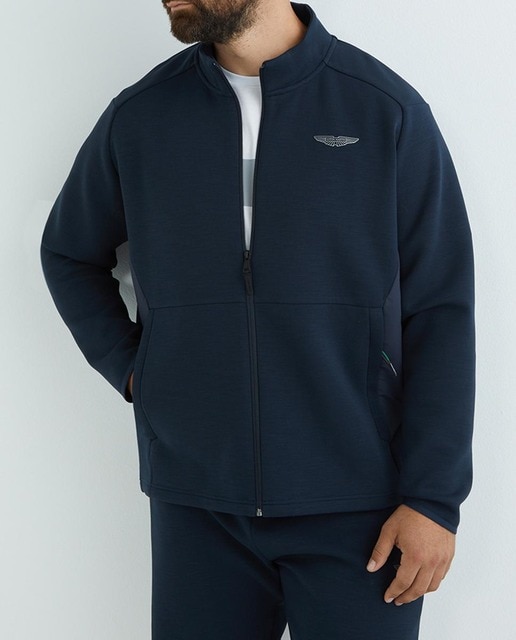 Imagen 0 de Chaqueta de hombre combinada con cremallera  tallas grandes