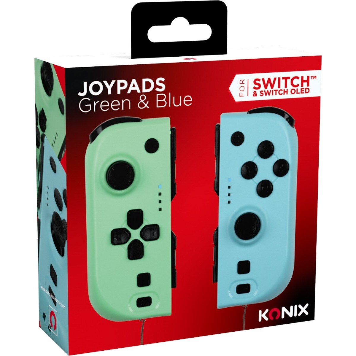 Joypads Konix para Nintendo Switch - Azul / Verde 7