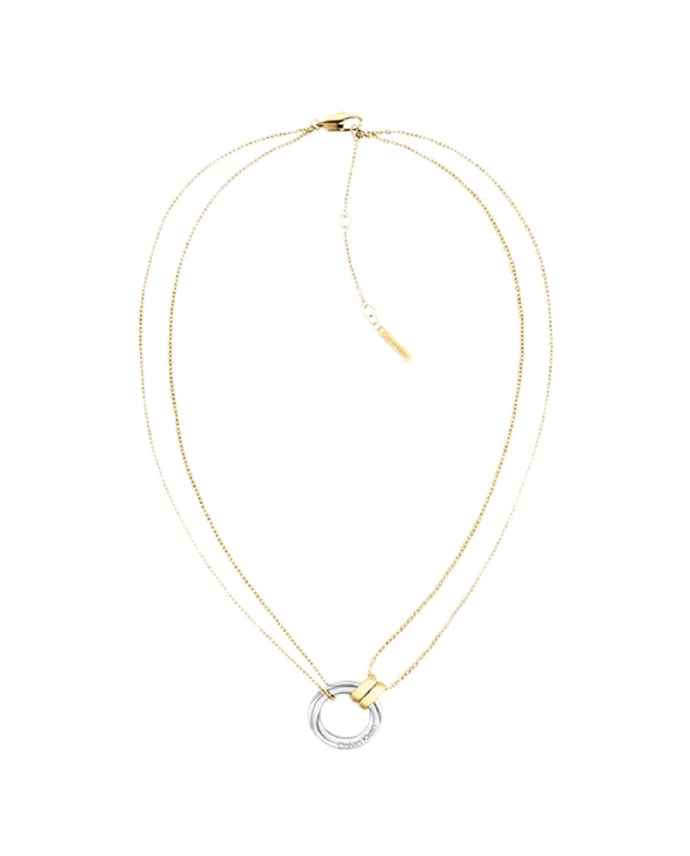 Colar em Aço - Dourado Ouro-1