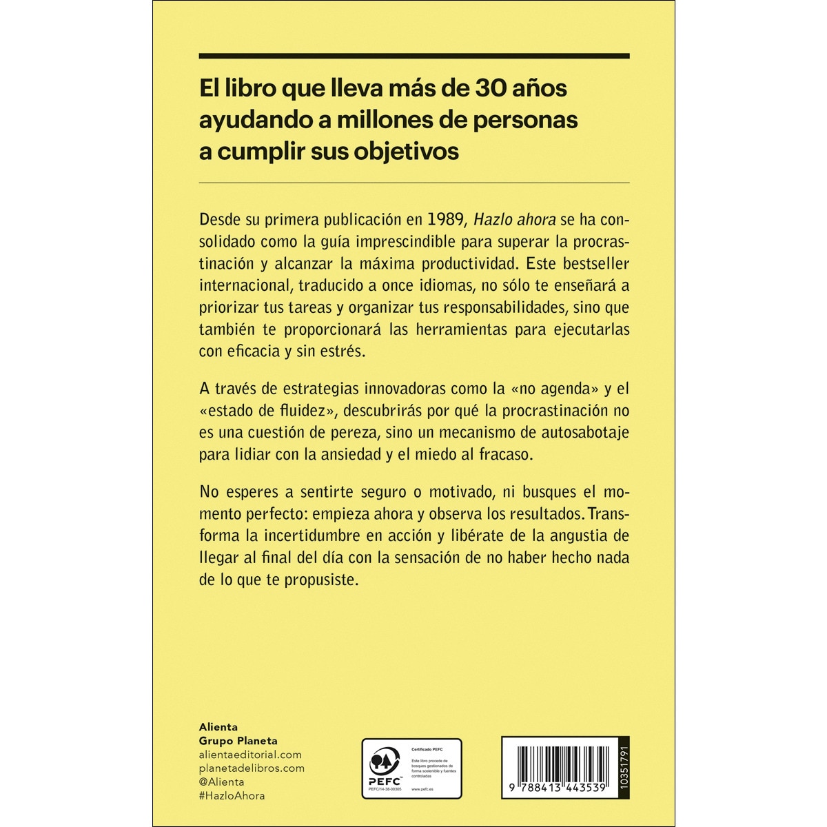 Imagem 0 de Hazlo ahora: Supera la procrastinación y saca provecho de tu tiempo (Capa mole com abas)