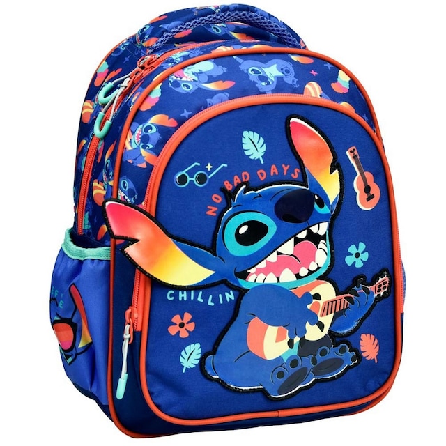 Imagem 0 de Mochila Jardim de Infancia Stitch Chill - 30 CM