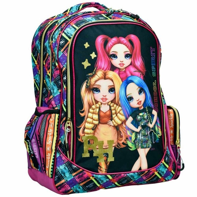 Imagem 0 de Mochila Rainbow High School Spirit 43 CM - 2 Cpt