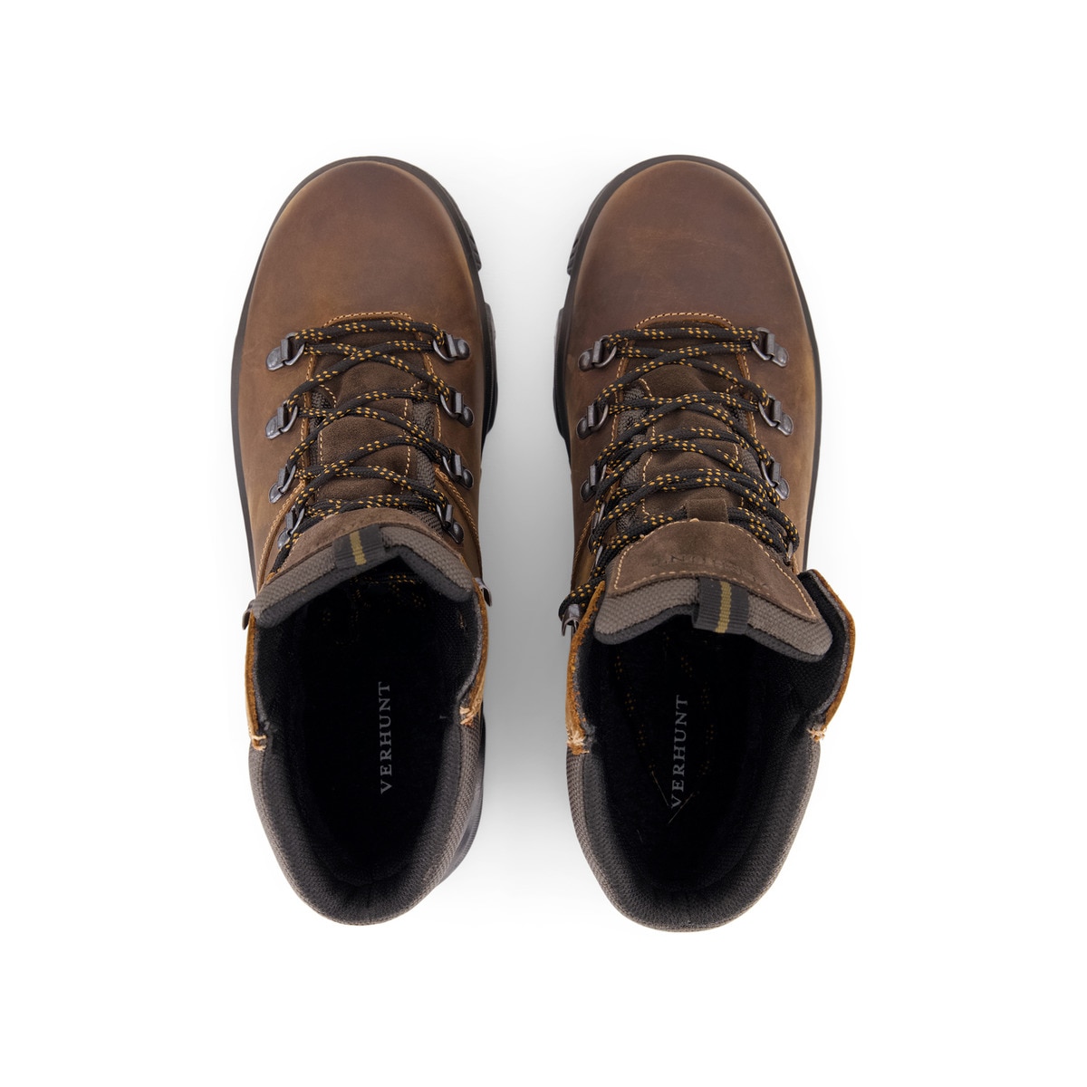 Botas de Campo em Nobuck com Atacadores Castanho-4
