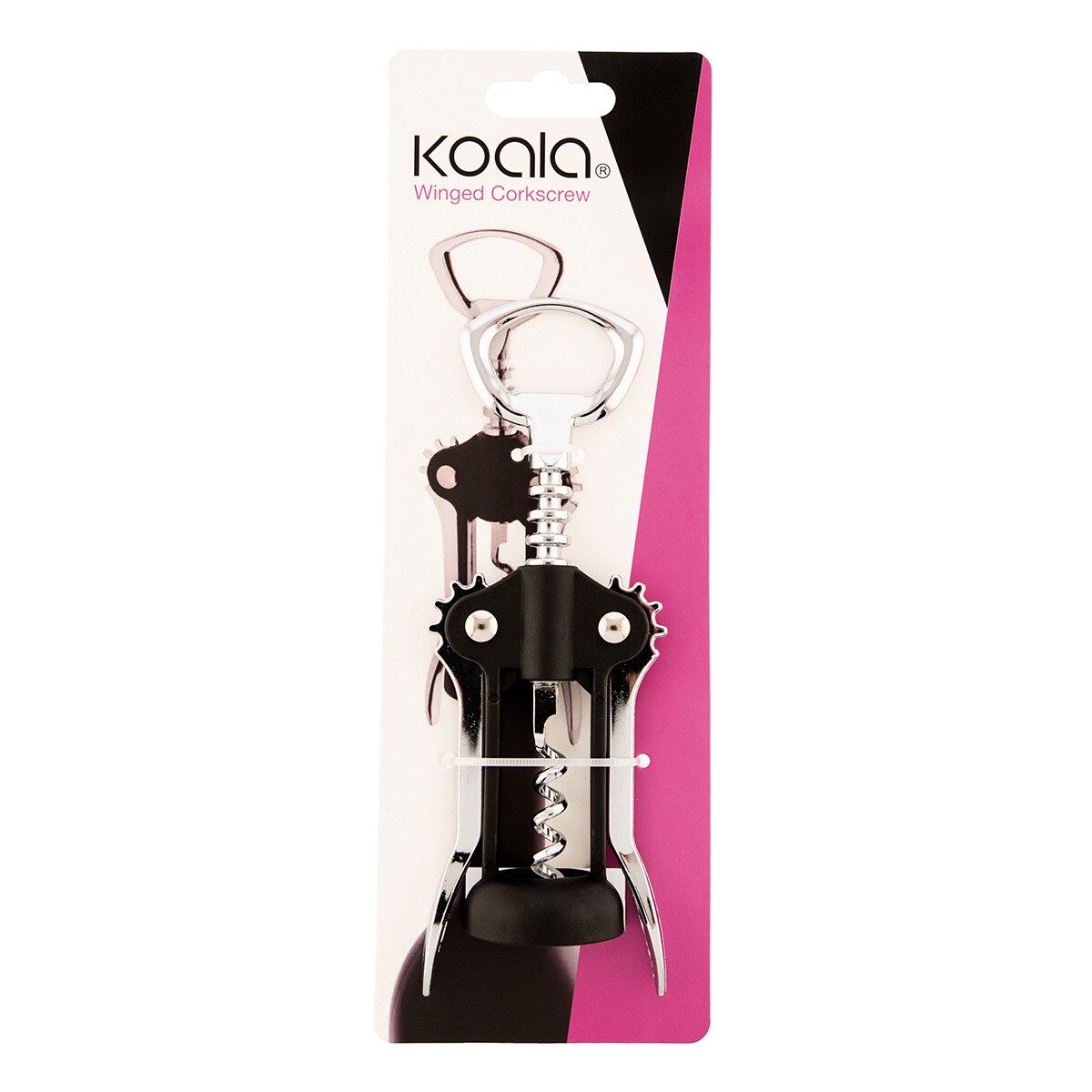 Sacacorchos Alas Koala Negro-3