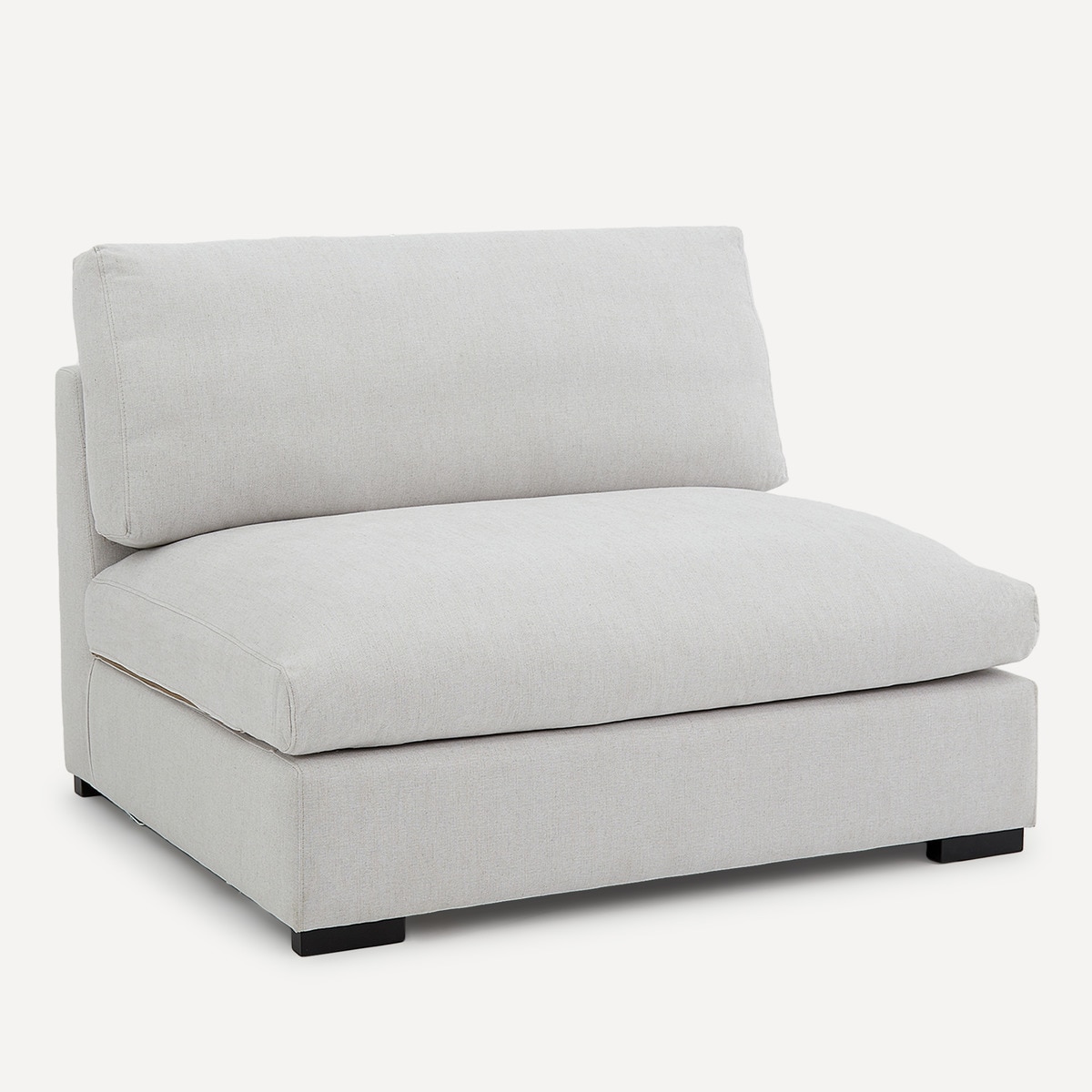 Imagem 0 de Módulo de 1 lugar sem braço de viscose e algodão Manhattan