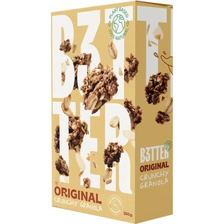granola crujiente original paquete 300 g - B3tter