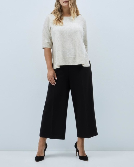 Imagen 0 de Jersey de mujer liso con cuello redondo