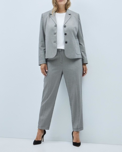 Imagen 0 de Blazer poliviscosa pata de gallo