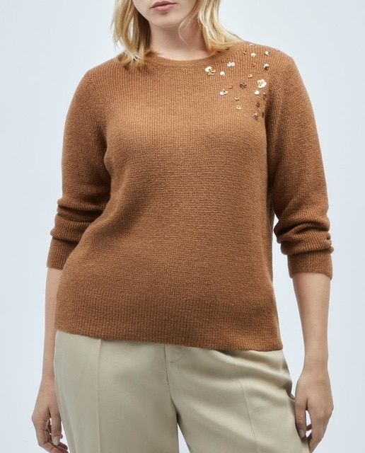 Imagen 0 de Jersey de mujer con lentejuelas