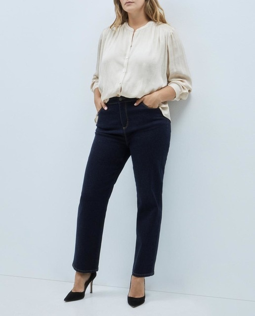 Imagen 0 de Pantalón vaquero recto GEORGIA de mujer