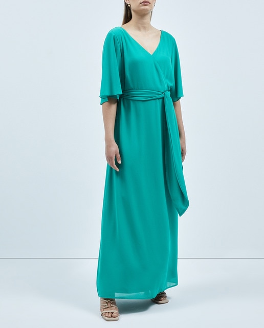 Imagen 0 de Vestido largo con cinturón