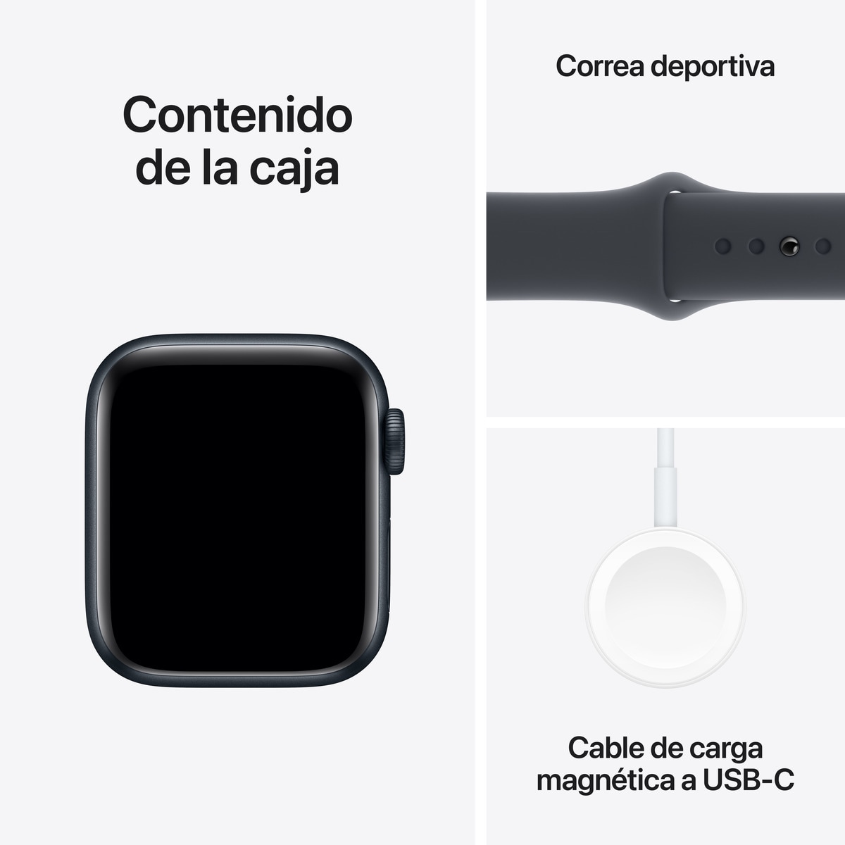 Apple Watch SE GPS 40mm - Alumínio Midnight com Bracelete Desportiva Midnight (Tam. S/M) Meia-noite-7